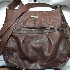 Roxy Brown Leather handbag